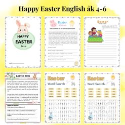 Happy Easter - Glad påsk - English - åk 4-6