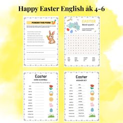 Happy Easter - Glad påsk - English - åk 4-6