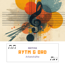 Matcha ord och rytm produktbild