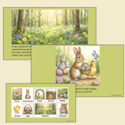 The easter bunny and the chicken