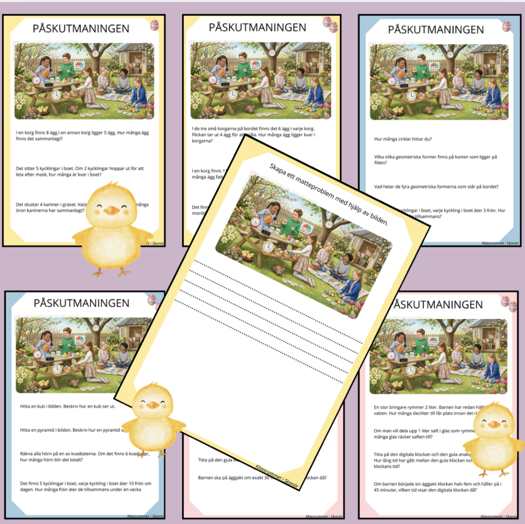 Påskutmaningen – Differentierad problemlösning