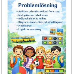 Problemlösning i matematik – åk 4 (med bilder och flera steg)
