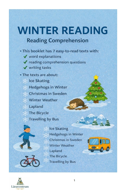 Läsförståelse engelska