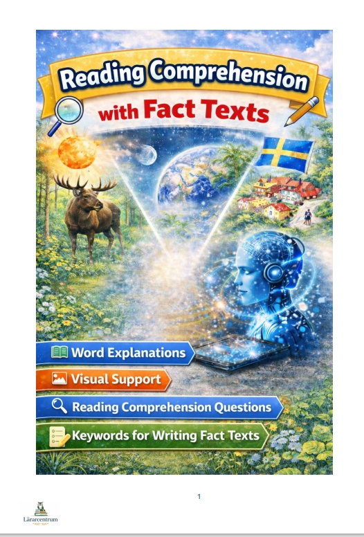 Reading Comprehension – Fact Texts with Questions and Visual Support