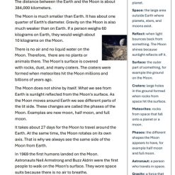 Reading Comprehension – Fact Texts with Questions and Visual Support