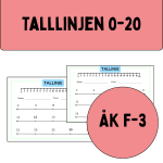 Tallinje – matematik - bild 1