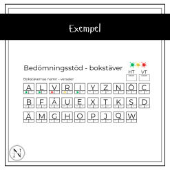 Bedömningsstöd avstämning