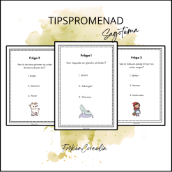 Tipspromenad - Sagotema