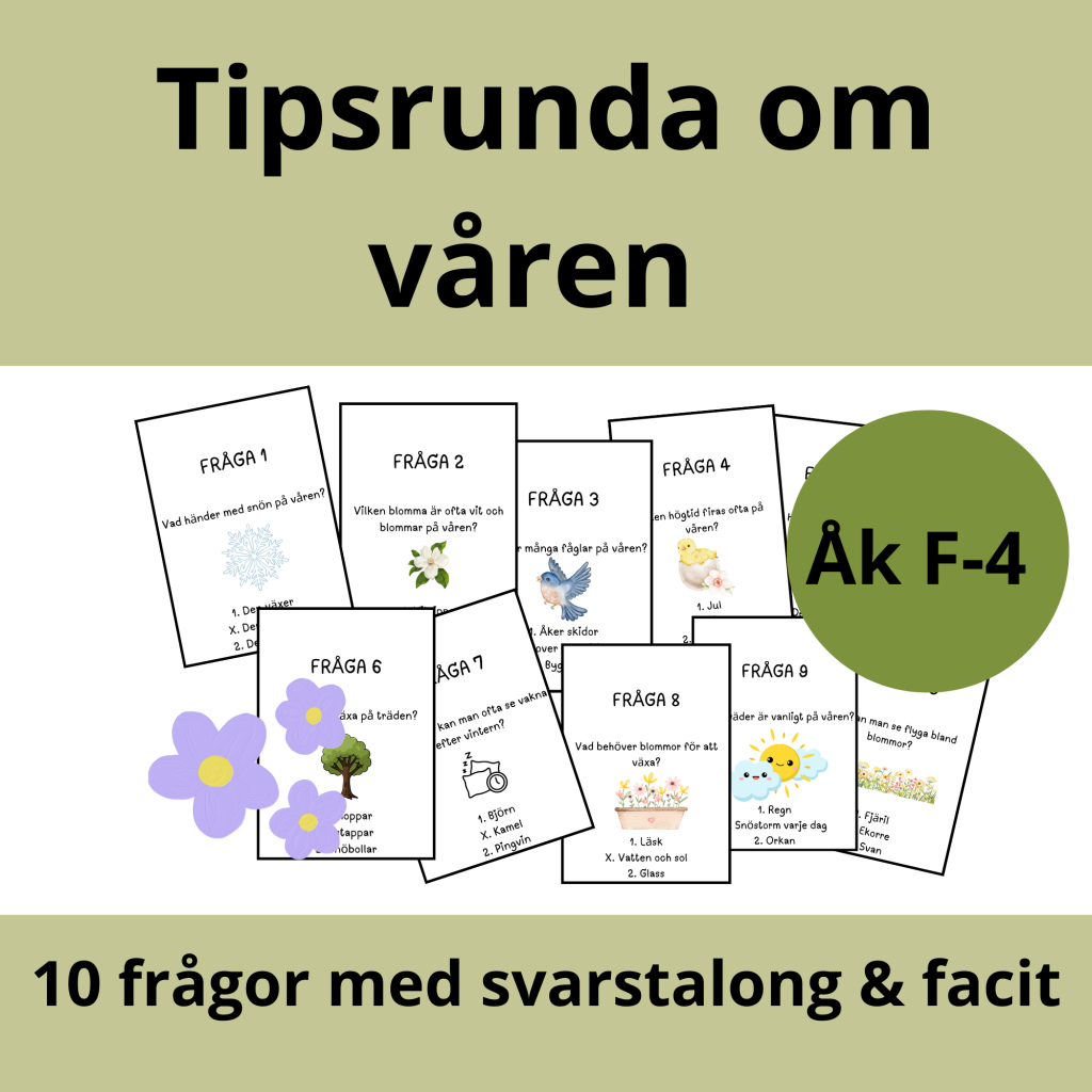 Tipsrunda: tema vår