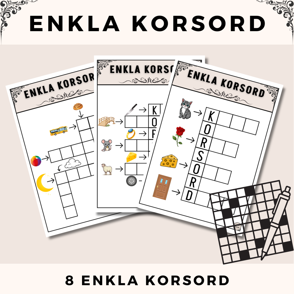 Enkla korsord