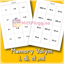 Volym Memory (2 varianter)