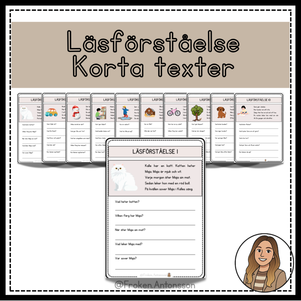 Läsförståelse – på raden