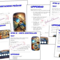 Framtidsmysteriet - tidsmaskinens hemlighet (läsförståelsemysterium)