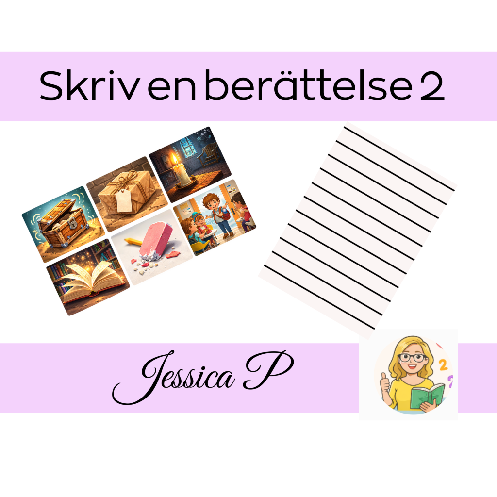 Skriv en berättelse – 6 skrivuppgifter med bildstöd