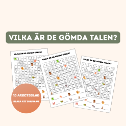 Vilka är de gömda talen?- Hundraruta