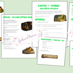 Kompassporten: Ett geografimysterium fullt av kartor, koder och ledtrådar