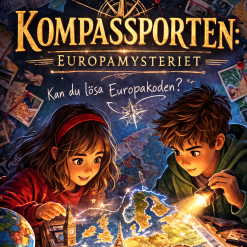 Kompassporten: Ett geografimysterium fullt av kartor, koder och ledtrådar