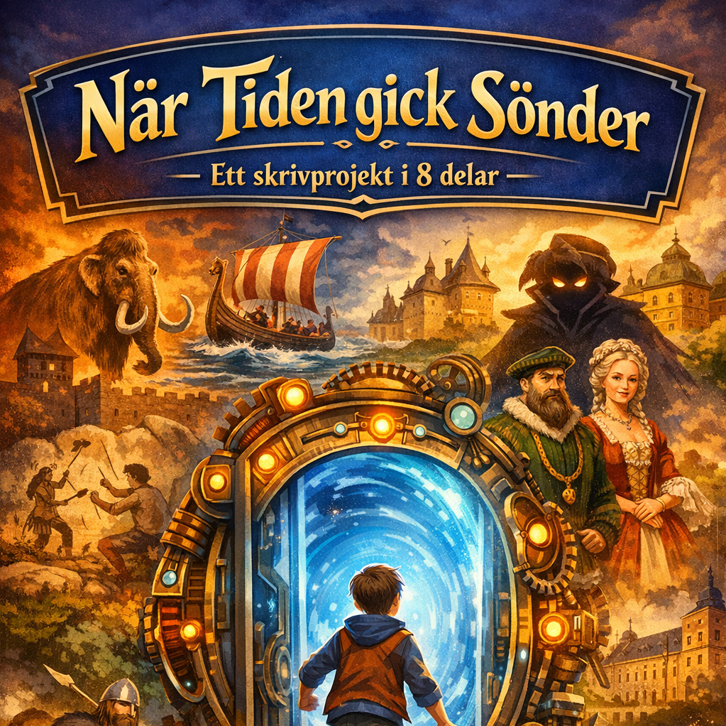 När tiden gick sönder – ett spännande skrivprojekt för åk 4–6