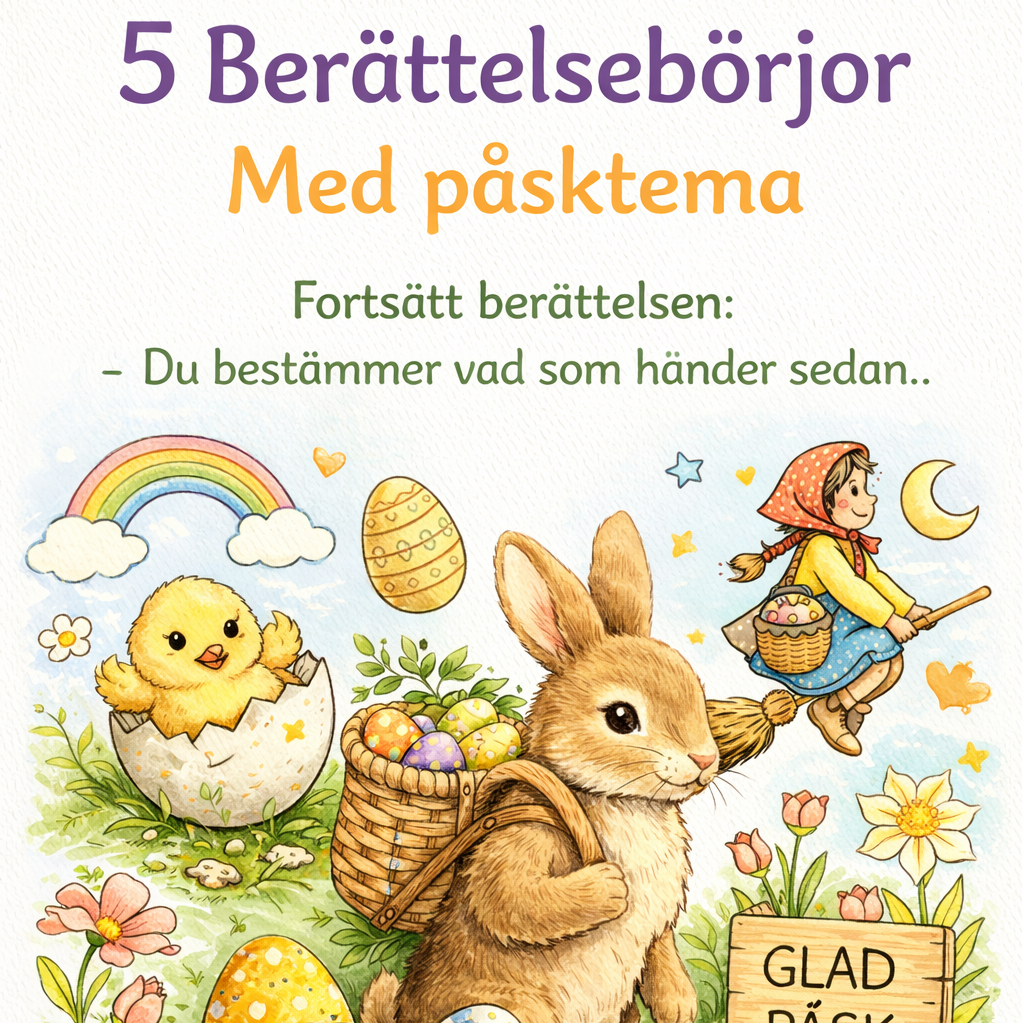 Skriv en påskberättelse! – 5 berättelsebörjor för kreativt skrivande
