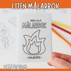 Valborg minibok - Skapa en egen målarbok