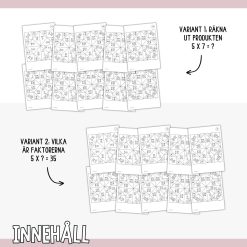 Multiplikationsloppa - Lekfull träning av gångertabellen 1–10