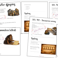 Museimysteriet - när museet vaknar (läsförståelsemysterium)