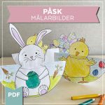 Målarbilder påskmotiv - bild 1