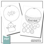 Målarbilder påskmotiv - bild 3