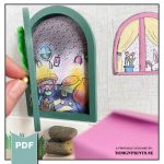 Påskharedörr – brev och pynt - bild 3