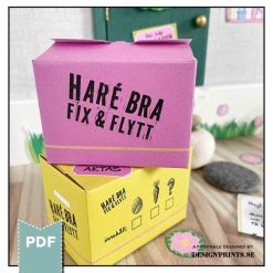 Påskharedörr – brev och pynt