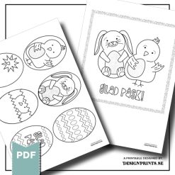 Påsk - pyssel och målarbilder