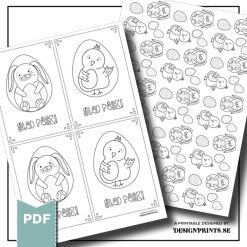 Påsk - pyssel och målarbilder