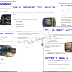 Stjärnsignalen - ett läsförståelsemysterium med rymdtema