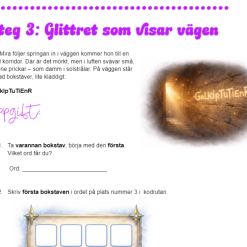 skymningsportens hemliga kod - läsförståelsemysterium