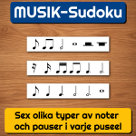 Musik-sudoku (öva på noter och pauser) - bild 4
