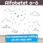 Alfabetet A–Ö – Prick-till-prick (små bokstäver) - bild 4