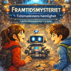 Framtidsmysteriet - tidsmaskinens hemlighet (läsförståelsemysterium)