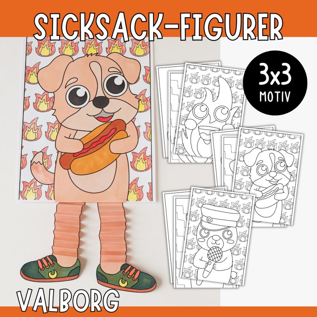 Valborgpyssel 30 april – Skapa figurer med rörliga ben