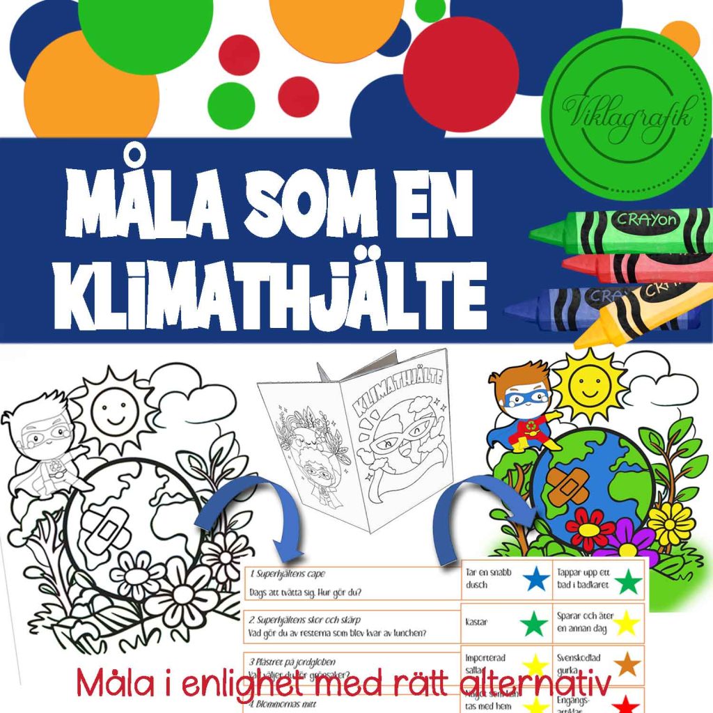 Måla som en klimathjälte