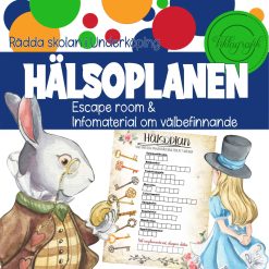 Hälsoplanen - Escperoom & informationsmaterial om välbefinnande