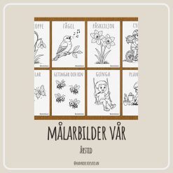 Målarbilder vår