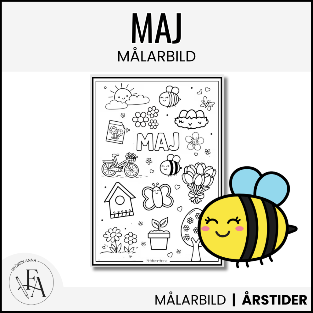Maj | Målarbild