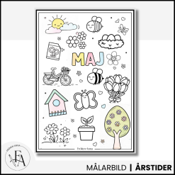 Maj | Målarbild