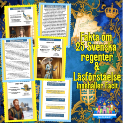 Svenska Kungar och Drottningar Hela Boken
