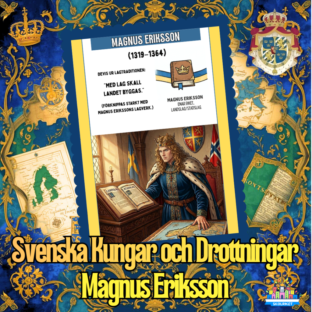 Svenska Kungar och Drottningar – Magnus Eriksson
