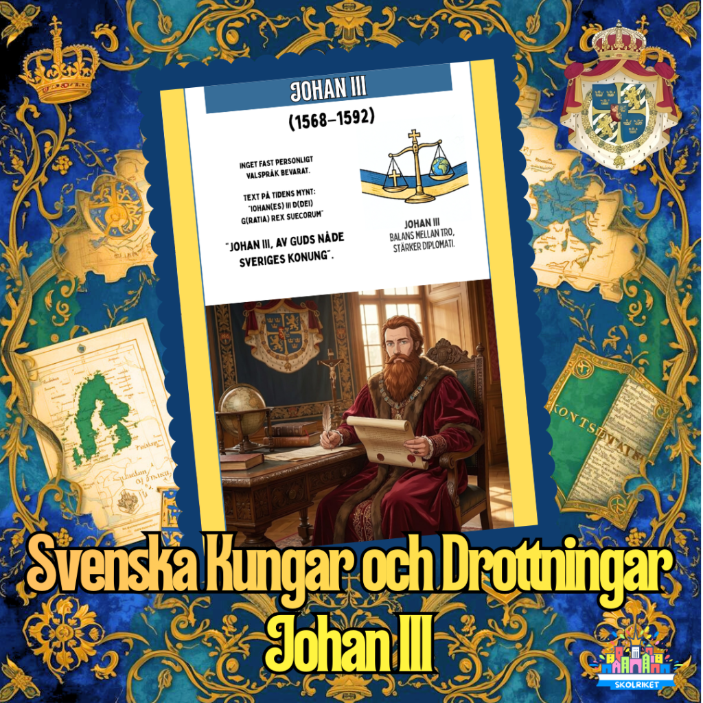 Svenska Kungar och Drottningar – Johan III