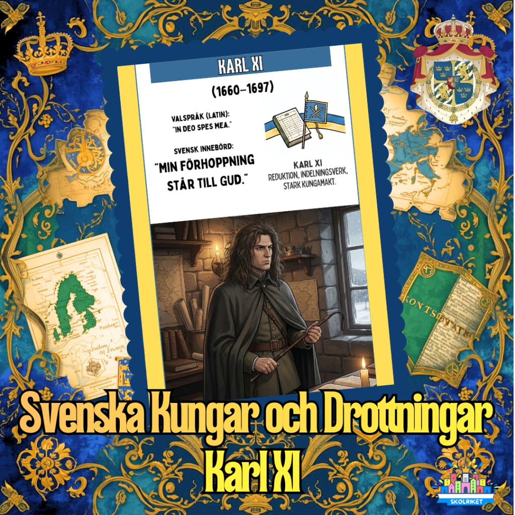 Svenska Kungar och Drottningar – Karl XI