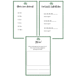 När du är klar… – Extra uppgifter 5-6 (Print & Go)