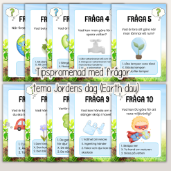 Jordens dag - Earth day - Tipspromenad