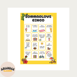Sommarlovsbingo! (perfekt till skolavslutningen)
